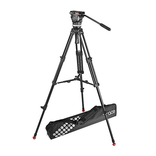 Sachtler ビデオ三脚 ace 75/2D（スパイク付フットパッド）-