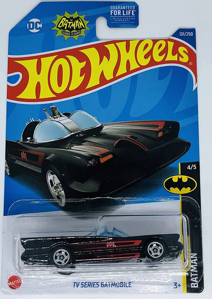 Hot Wheels 2022 Line- Batman '66 TV Series Batmobile - Batman 4/5 - 13 –  City Limits Toys