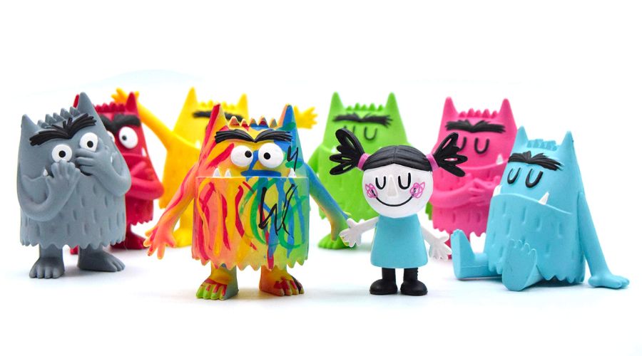 The Colour Monster Figures
