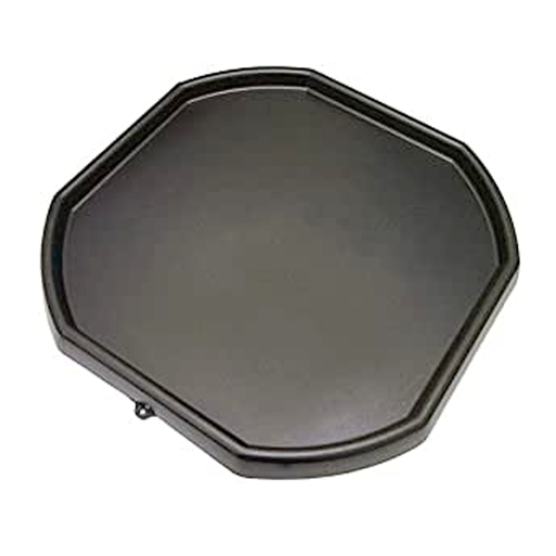 2 x Small Plastic Tuff Tray 70cm Stand Children Messy Play Black