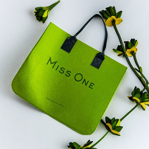Miss One Fresh Green Tote Bag