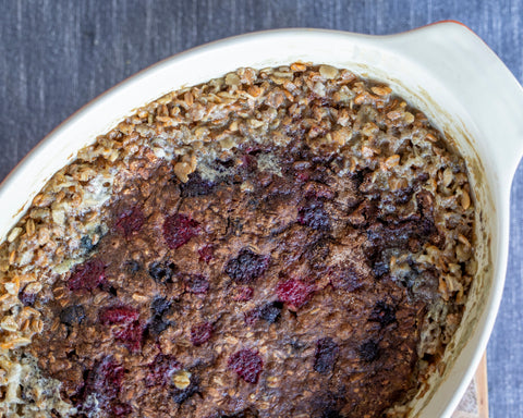  It's super easy to make, fills the kitchen with wonderful aromas and is a great way to start the day with nutrient packed whole grains and berries. Cream of the West Roasted 7-Grain cowboy cereal.