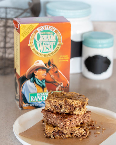 Cream of the West Roasted Ranch Oatmeal Bars