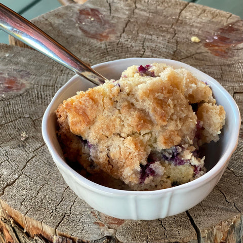 Cream of the West BLUEBERRY BUCKLE