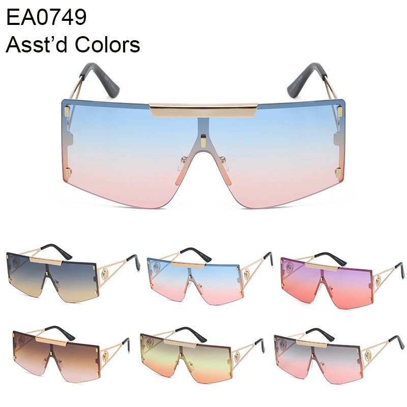 Wholesale Womens Assorted Fashion Sunglasses Dozen with 12 Microfiber Soft  Pouches