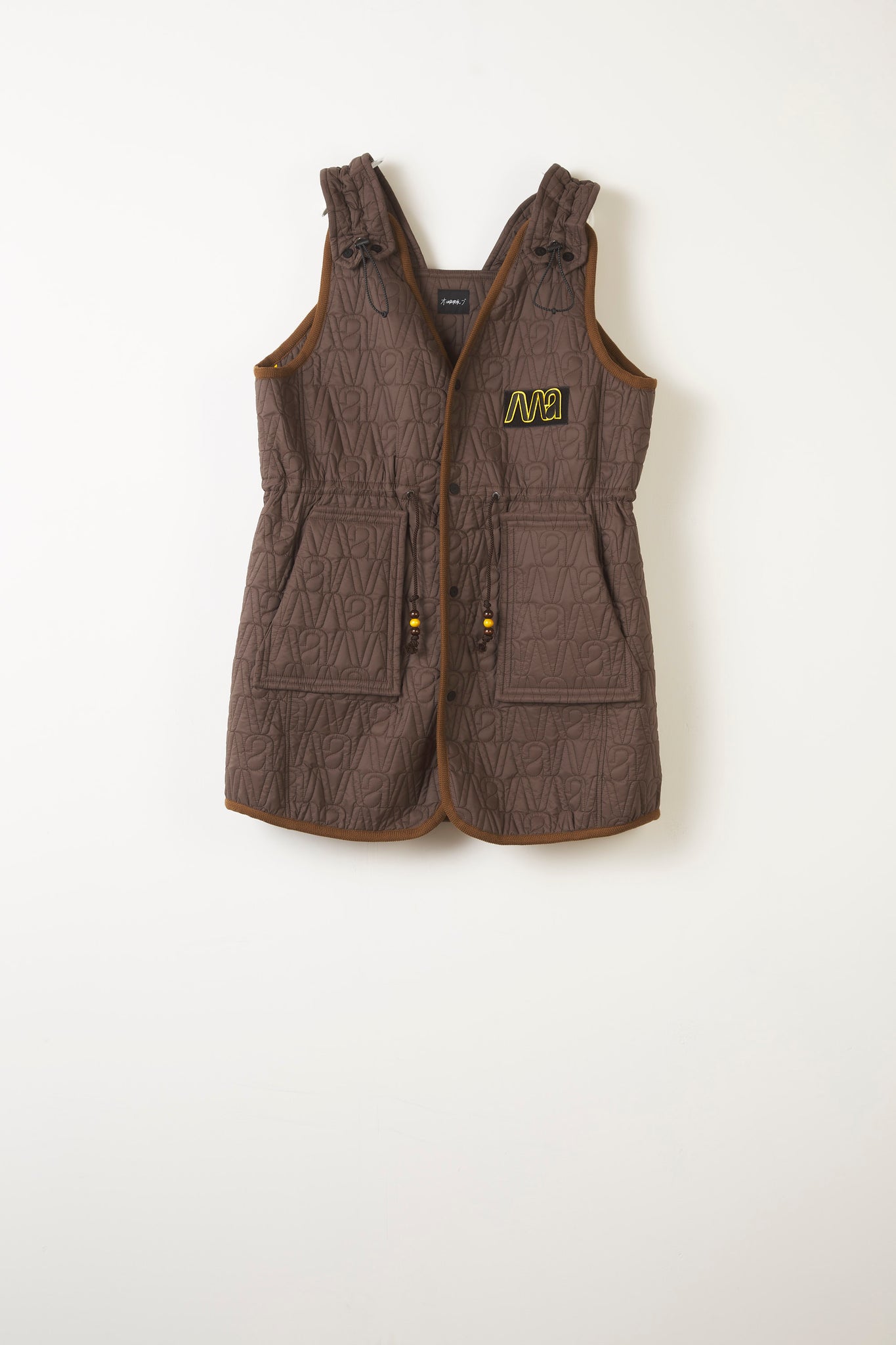 #014 QUILTING VEST 〔ブラック〕