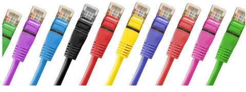 Ethernet Cable Colored