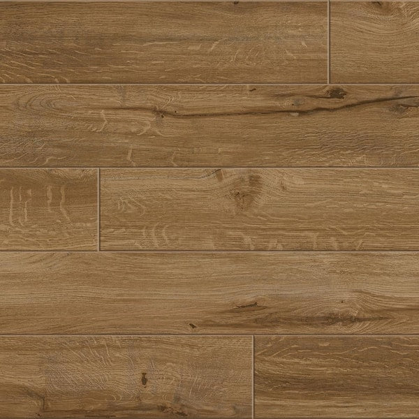 Black Ash 7.1 in. W x 47.6 in. L Click Lock Luxury Vinyl Plank Floorin