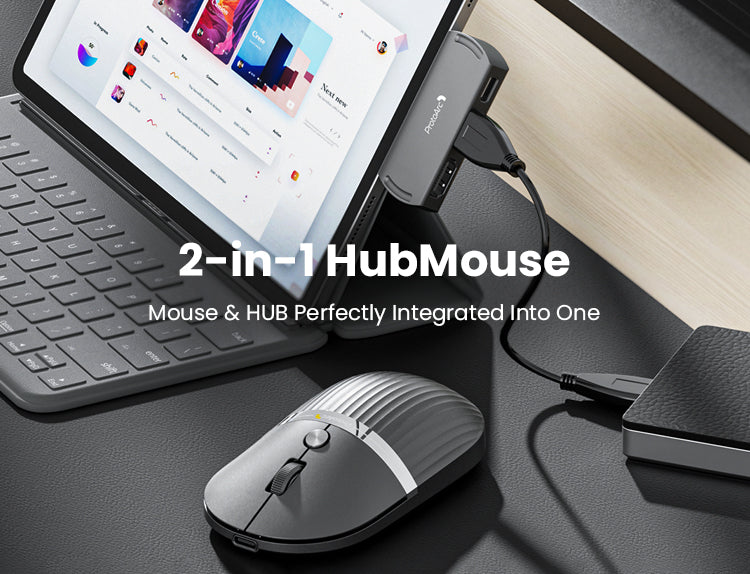 2 in 1 Hub Mouse