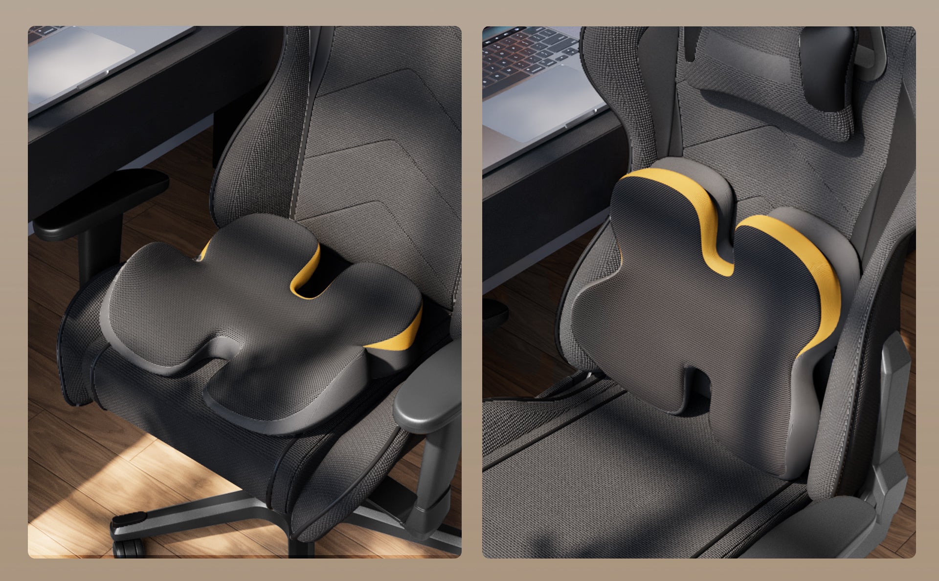 ComfortX SC Ergonomic Seat Cushion – ProtoArc