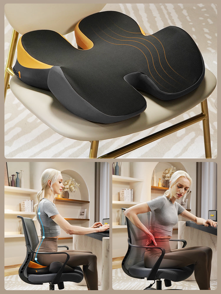 Seat Cushion, Orthopedic Seat Cushion Ergonomic Seat Cushion For The Best  Sitting Comfort