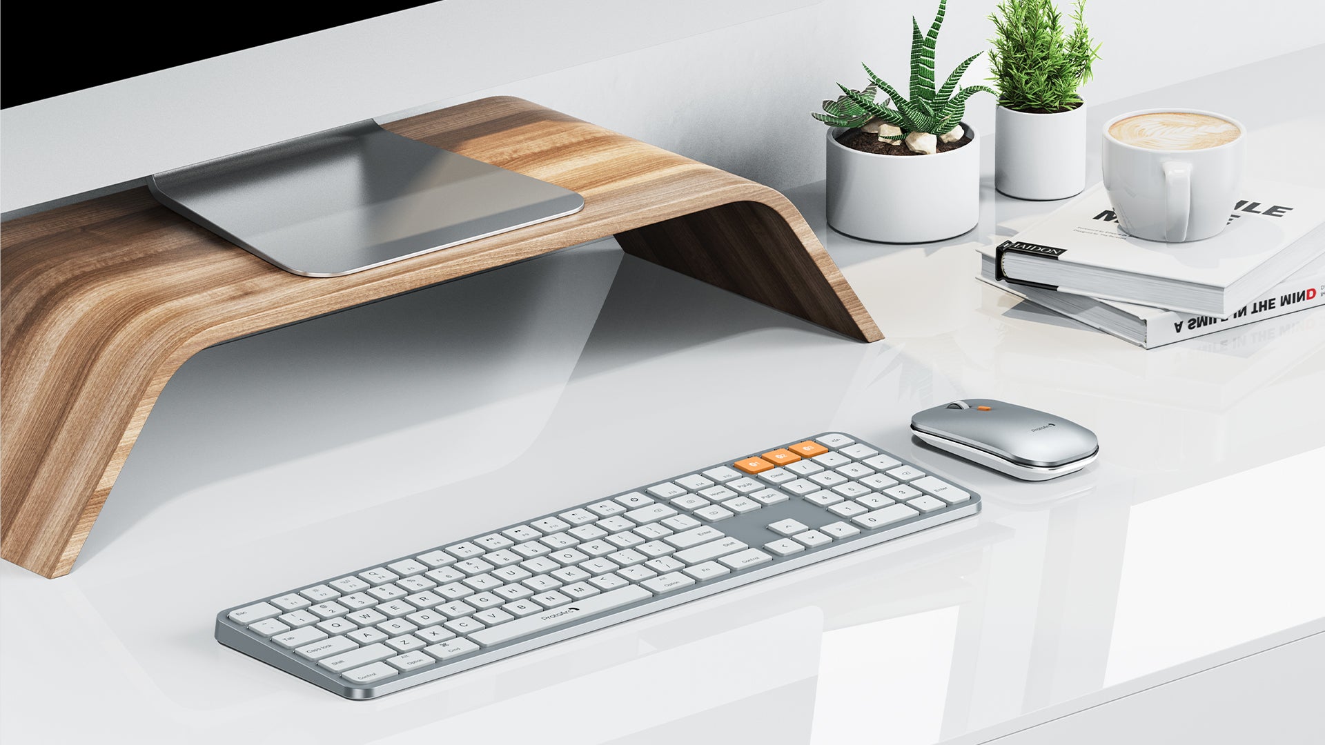 KM100-A Backlit Bluetooth Keyboard and Mouse Combo