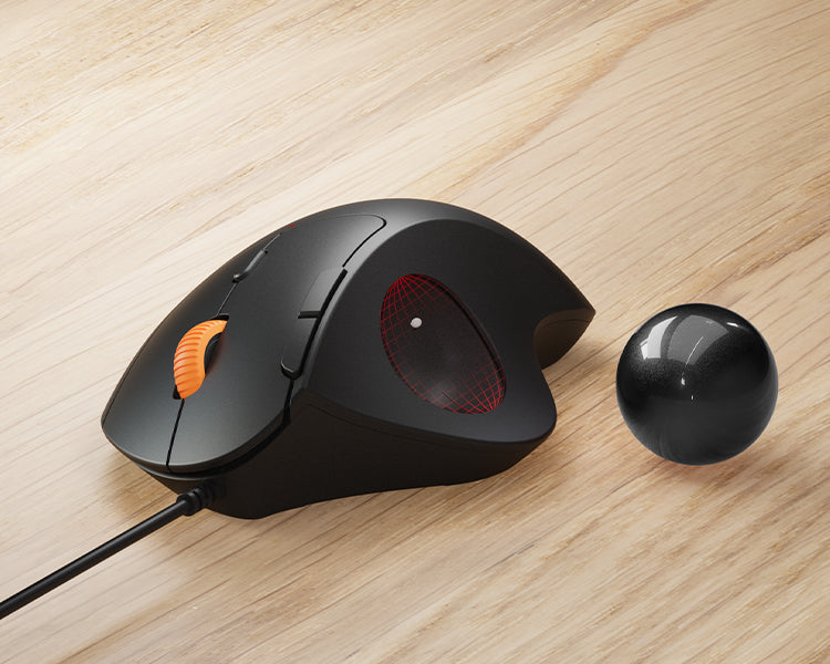 EM04 Wired Trackball Mouse