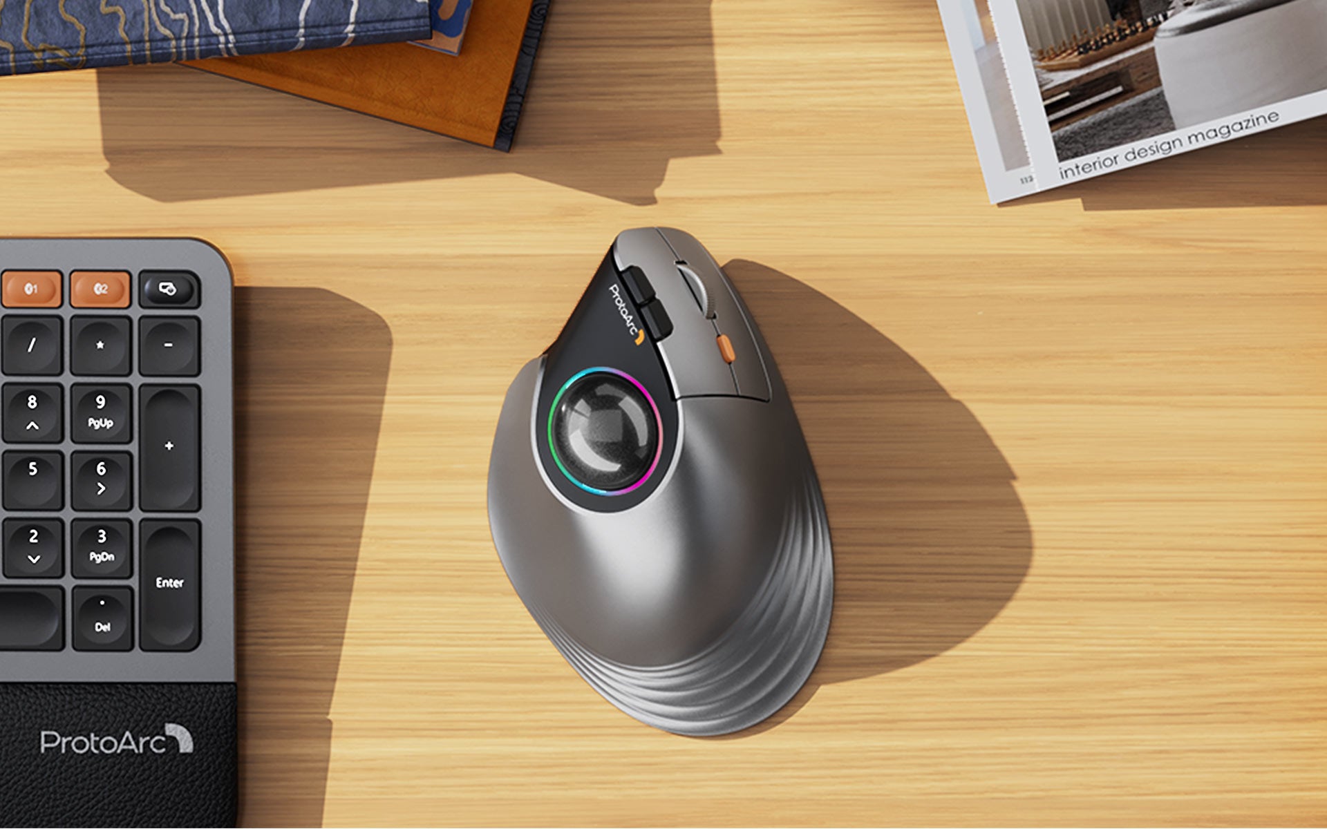 EM05 Trackball Mouse