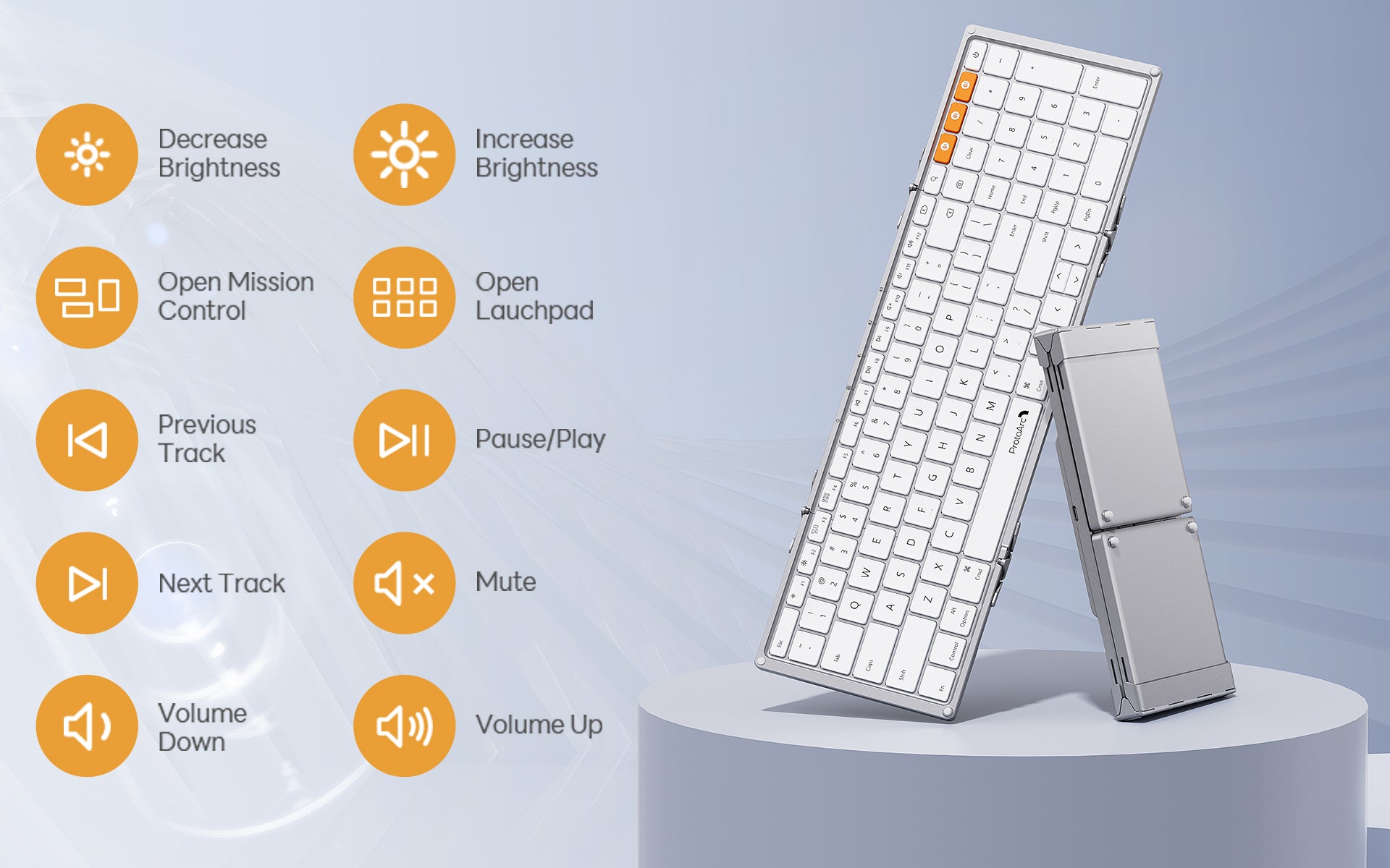 XK01-A Foldable Keyboard