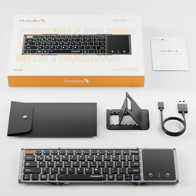 Portable Keyboard, Wireless Foldable Keyboard