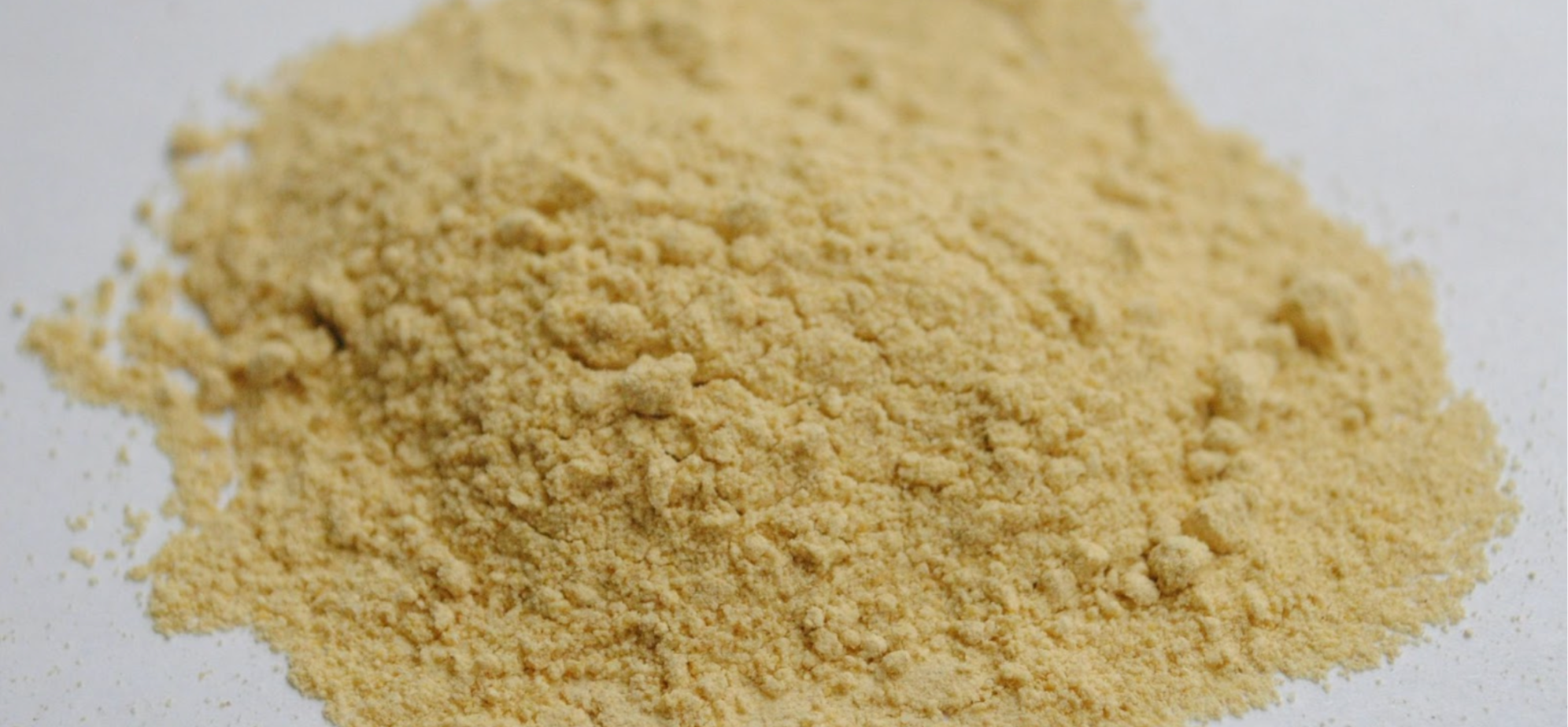 Pile of pale ashwagandha powder