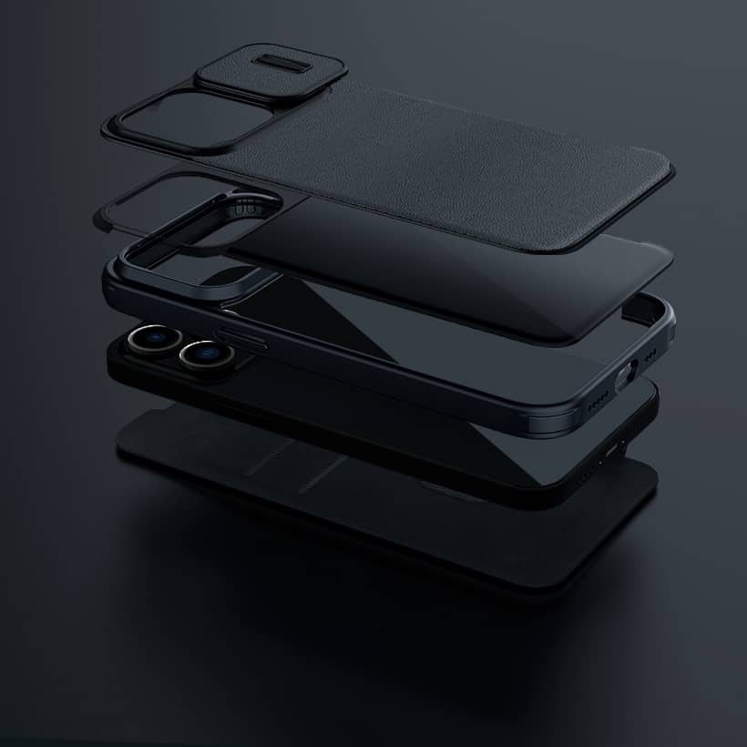 Qin Pro Cloth Case for iPhone 15シリーズ - Feature2-2