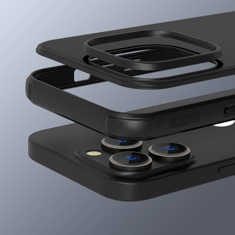 Coque Super Frosted Shield Pro compatible avec MagSafe® pour la série iPhone 15 - Feature2-1