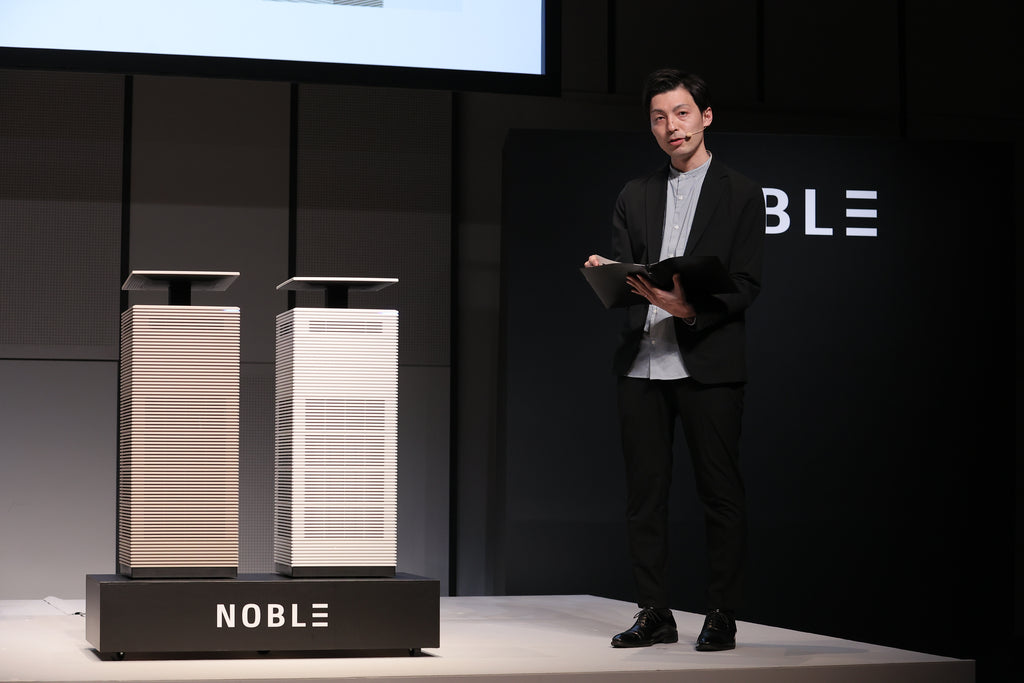 全世界に先駆けて日本へ上陸！ 「ハイクラス空気清浄機 NOBLE」発表会