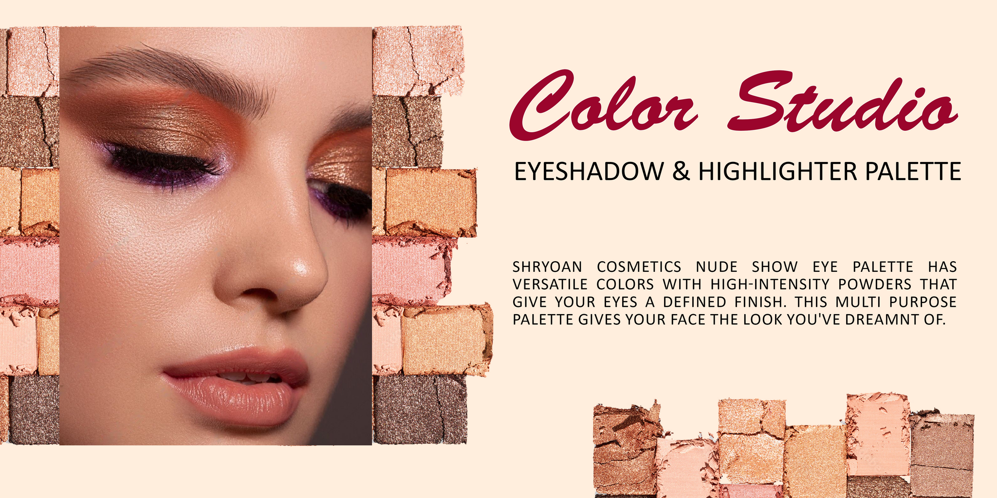 Eyeshadows Highlighter Palette