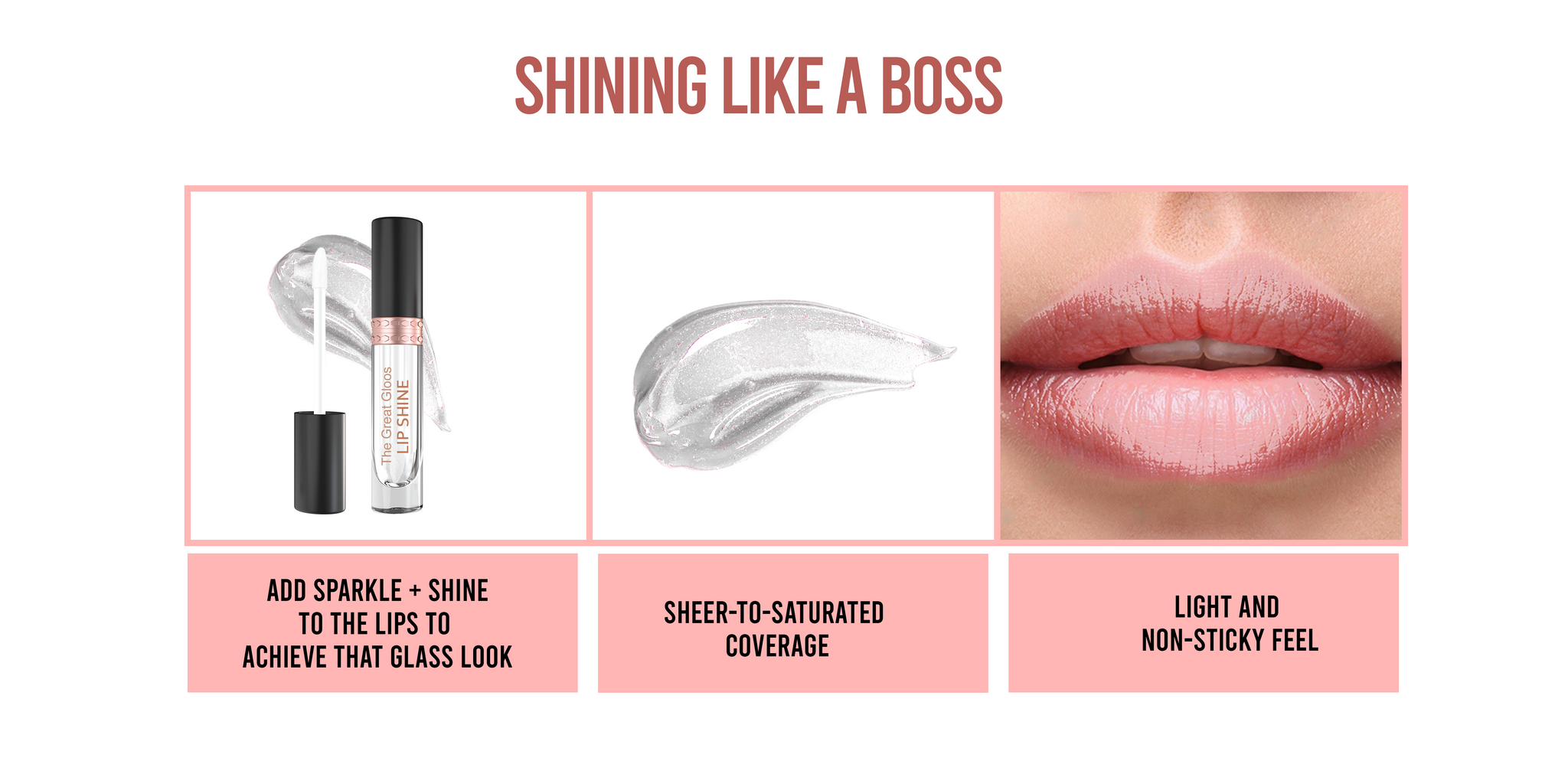 Transparent Long Lasting Lip Shine