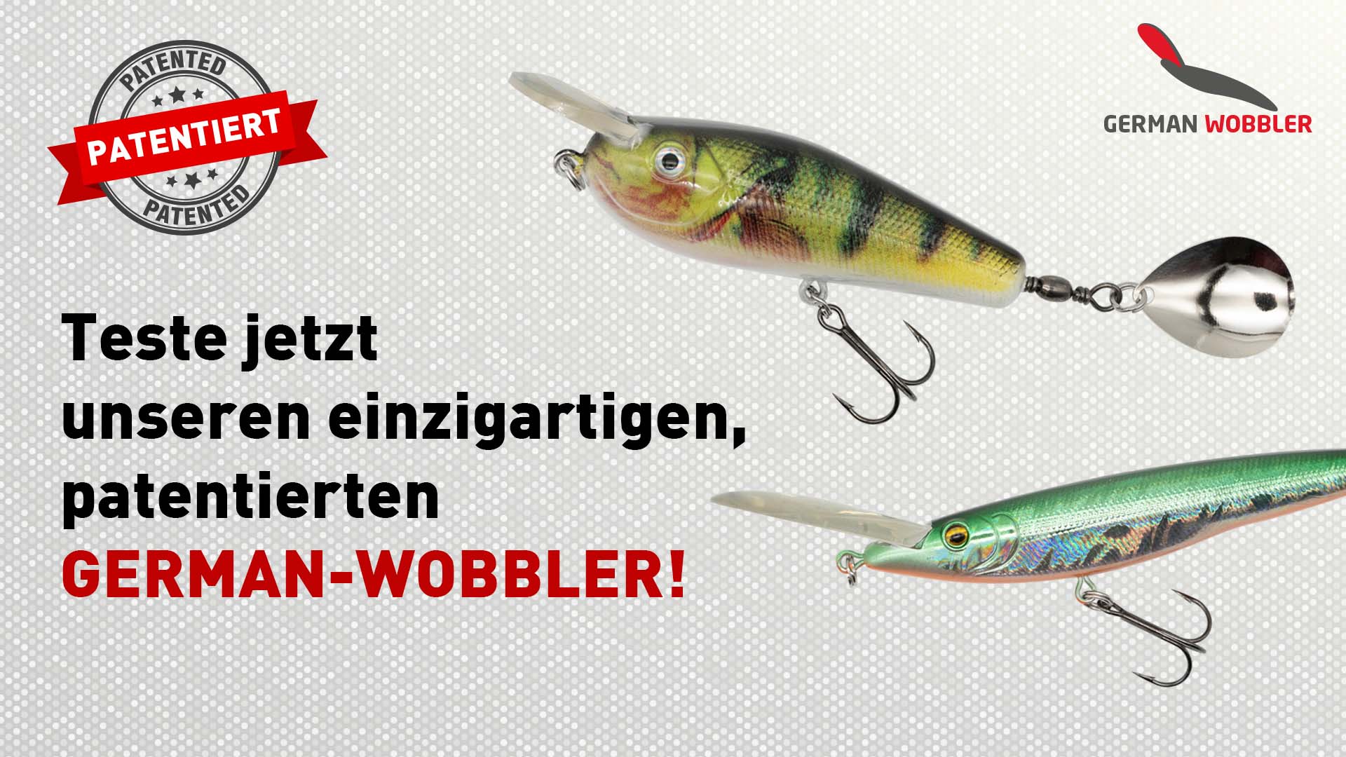 Teste jetzt unseren German-Wobbler - Banner Agent 001 und 002