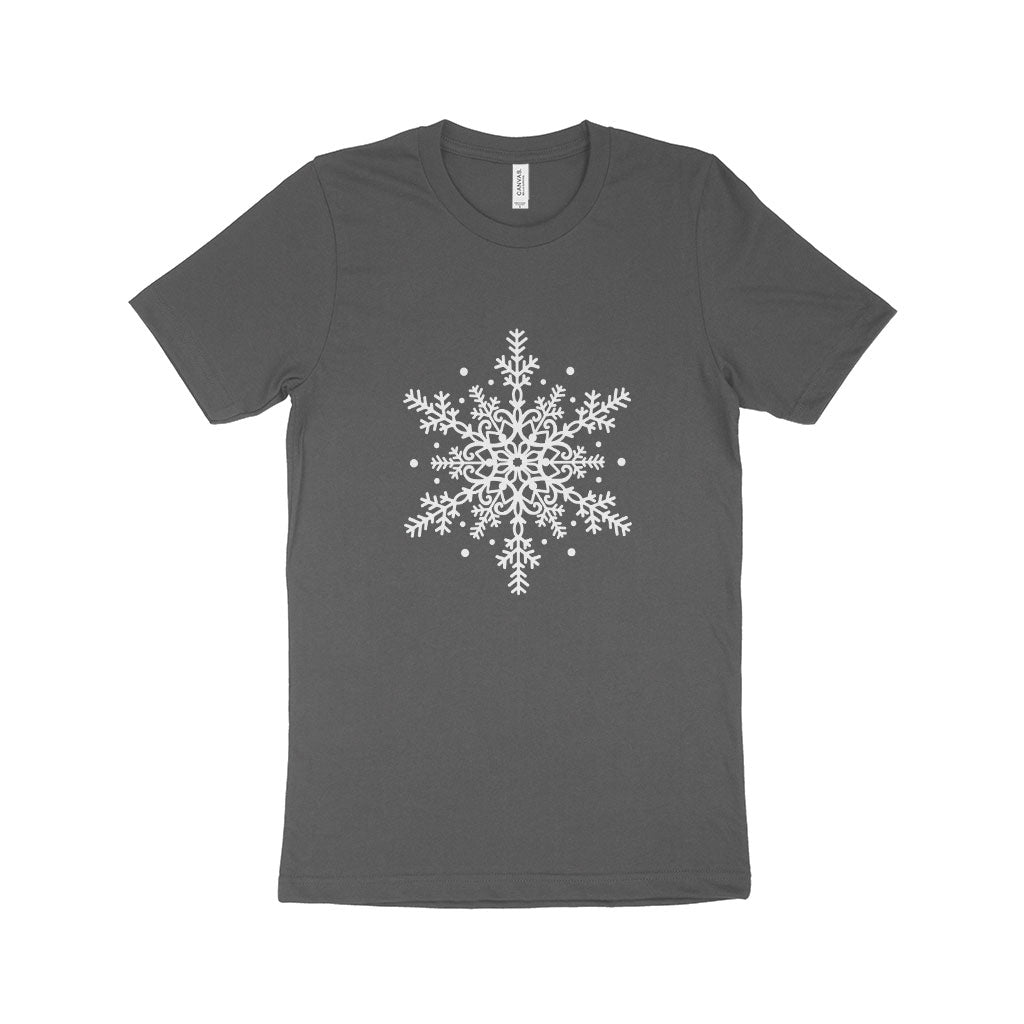 Snowflake Unisex Jersey T-Shirt Made in USA