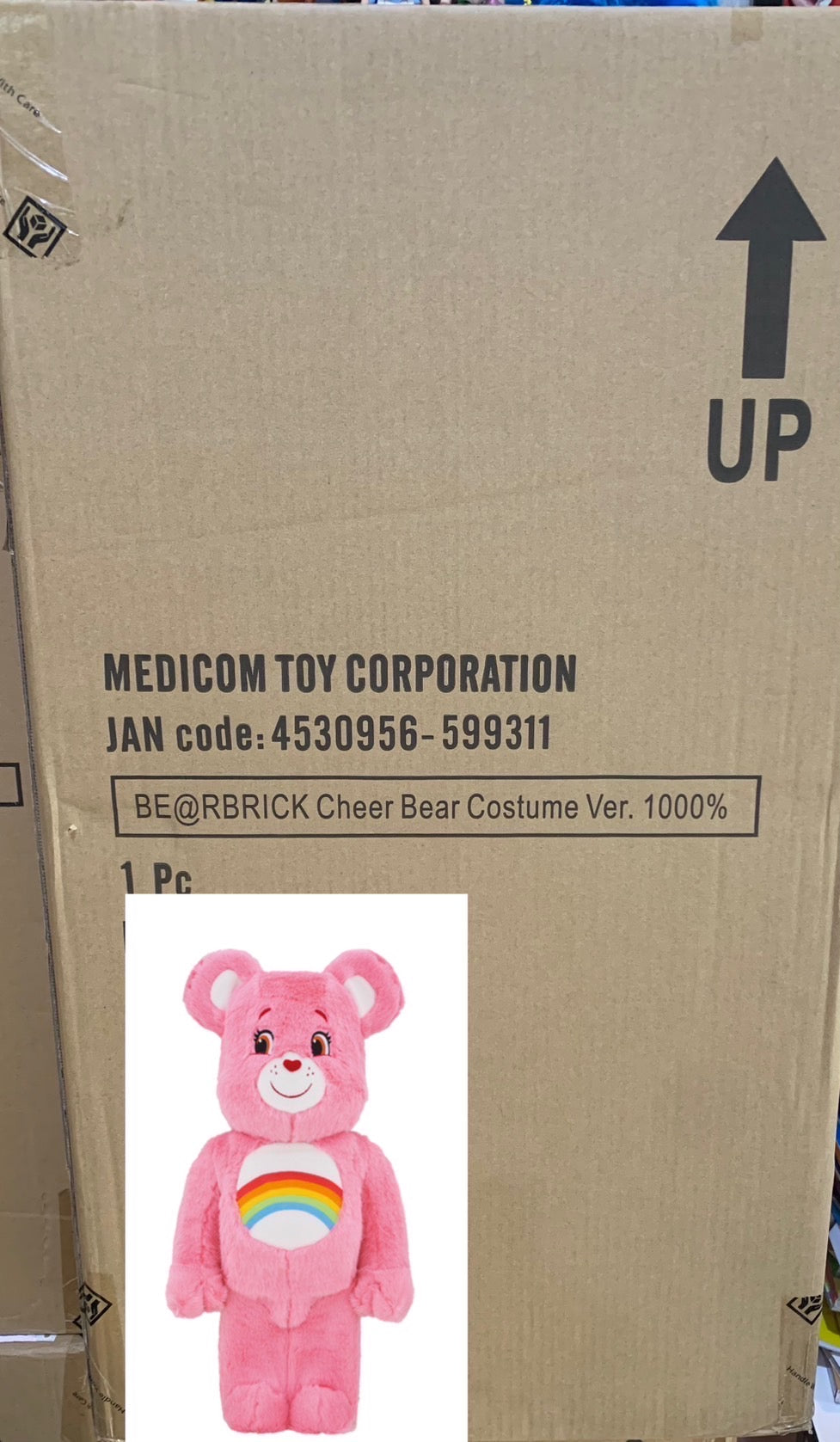 BE@RBRICK cheer bear costume ver.1000% wim-network.org