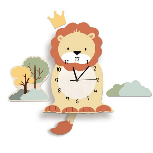 Horloge Murale Chouette En Bois Cadeau Pour Enfant Fille Td-12631a Teamson  Kids à Prix Carrefour