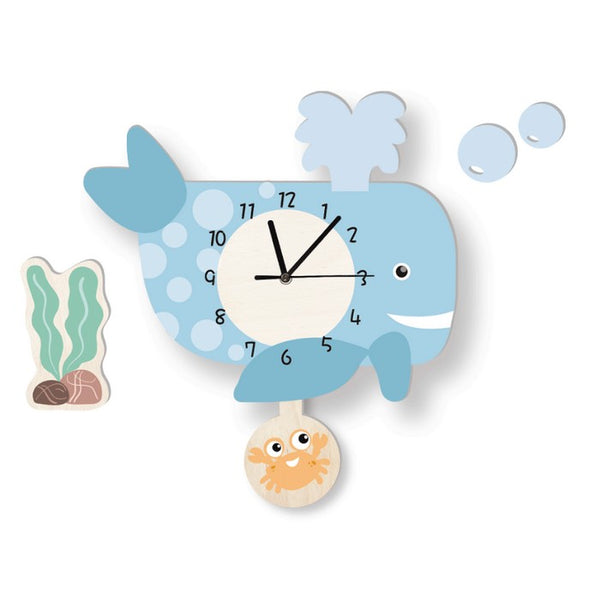 Horloge Murale Chouette En Bois Cadeau Pour Enfant Fille Td-12631a Teamson  Kids à Prix Carrefour