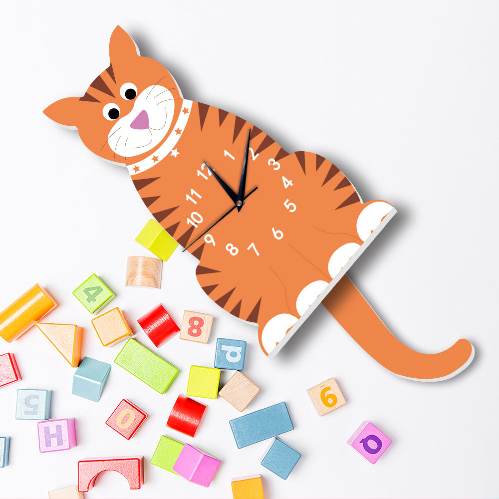 Horloge Enfant Chat Chrono Kids