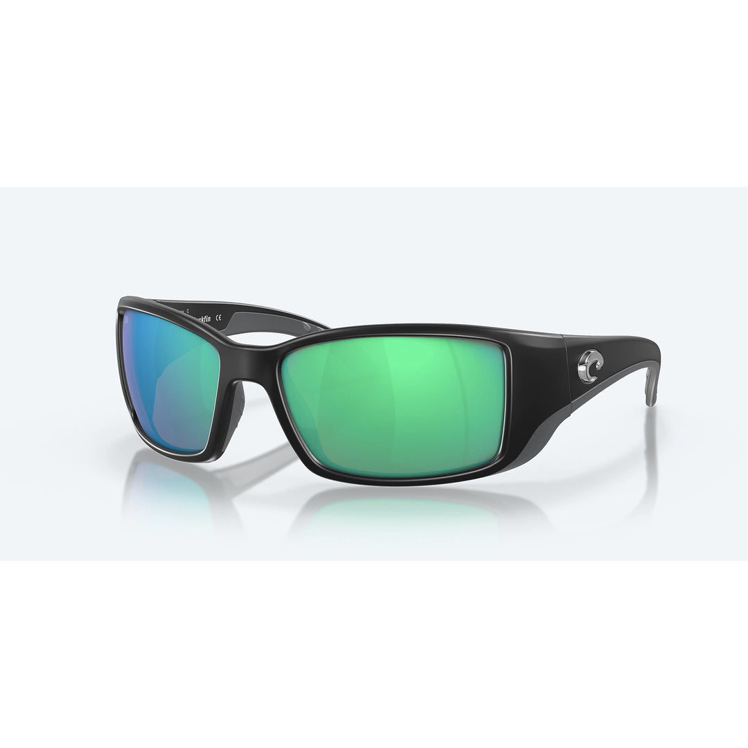 Costa Del Mar Blackfin Pro Sunglasses Matte Black; Copper Silver Mirror 580G