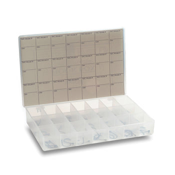 24-Slot Fly Tying Organizer:Hooks and Beads Storage Case - MAVRK  Industries, Inc.