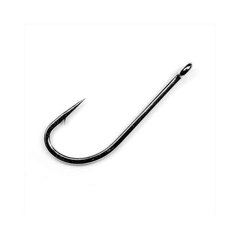 25 MUSTAD 5/0 FLY TYING BLIND EYE O'SHAUGHNESSY HOOKS FORGED MARKED TINNED  3411A