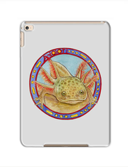 Axolotl art table case by Tamara Clark