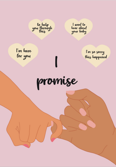 Simplified I Promise Card by Sassy Jac