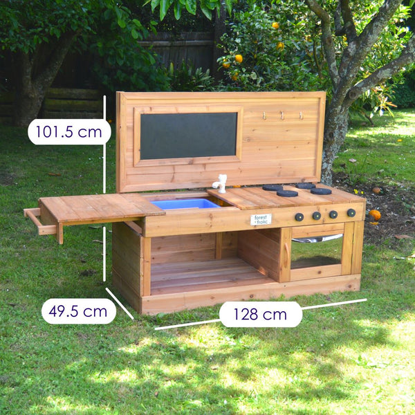 Forage & Find Mud Kitchen Measurements