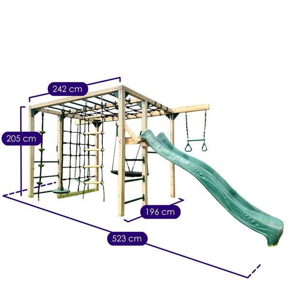 Free-Climber Jungle Gym and Play Centre Measurements