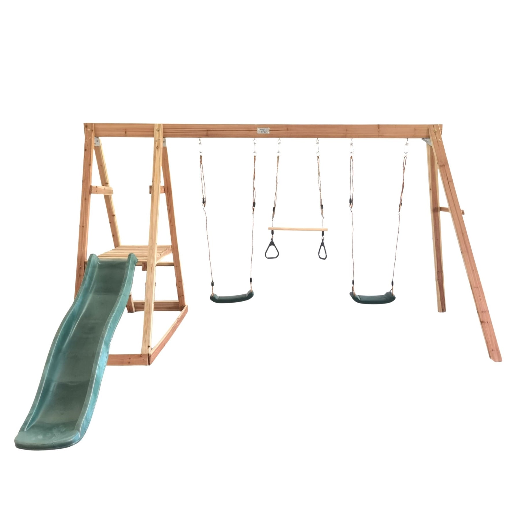 childrens swing and slide