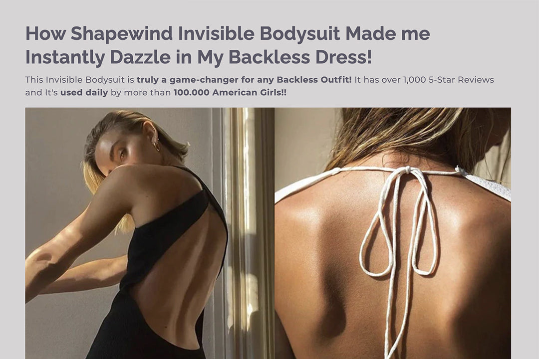 Shapewind Invisible Bodysuit – shapewind – Nile Santa