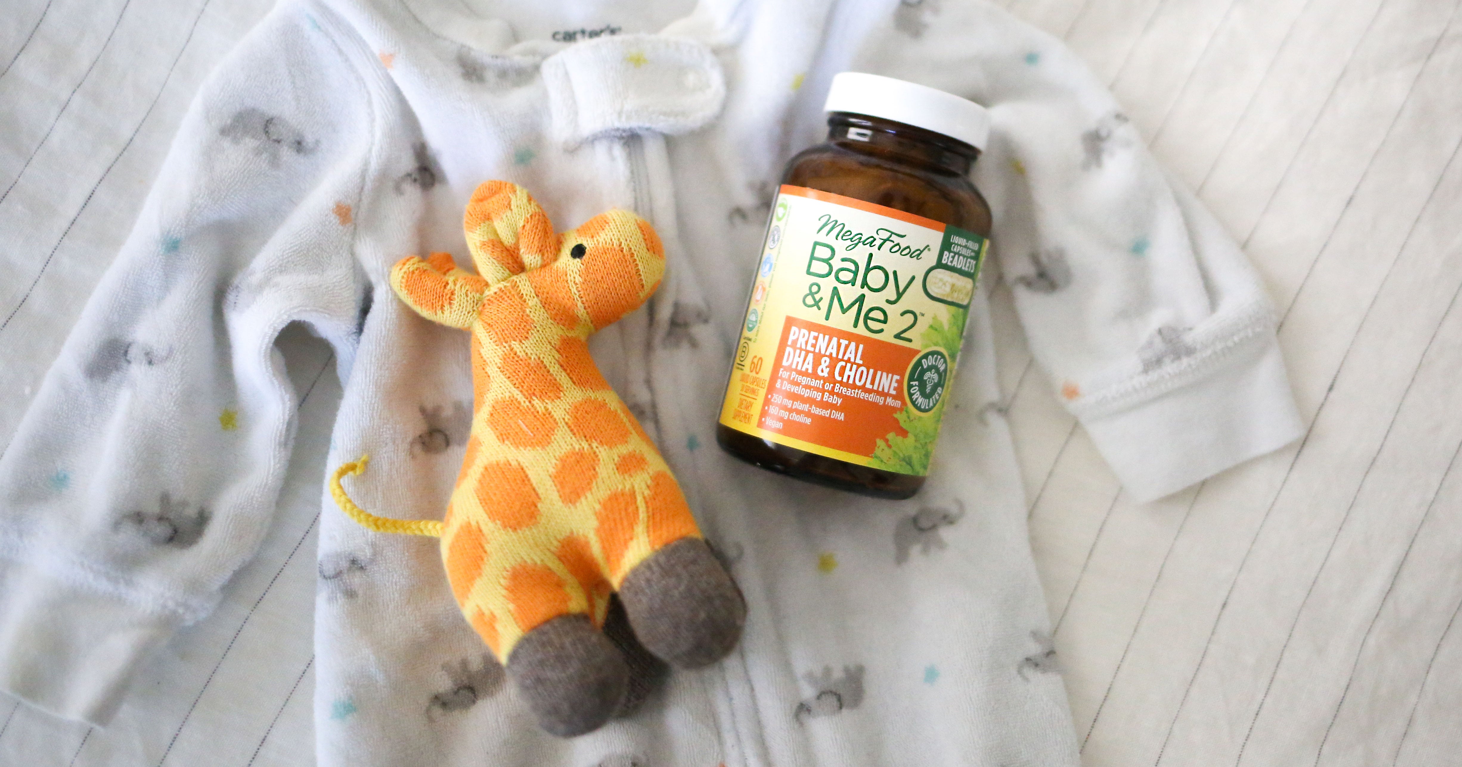 DHA & Choline: This dynamic duo supports baby’s healthy brain development*