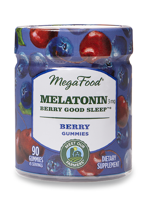 MegaFood Melatonin Berry Good Sleep®* Gummy
