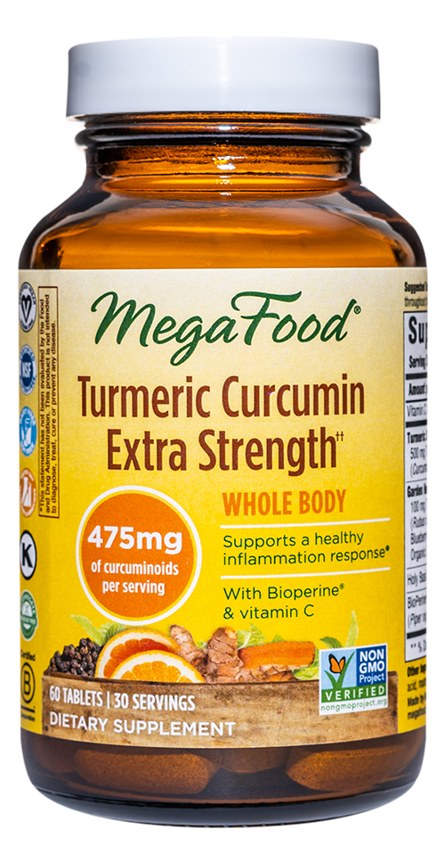 MegaFood Turmeric Curcumin Extra Strength† - Whole Body