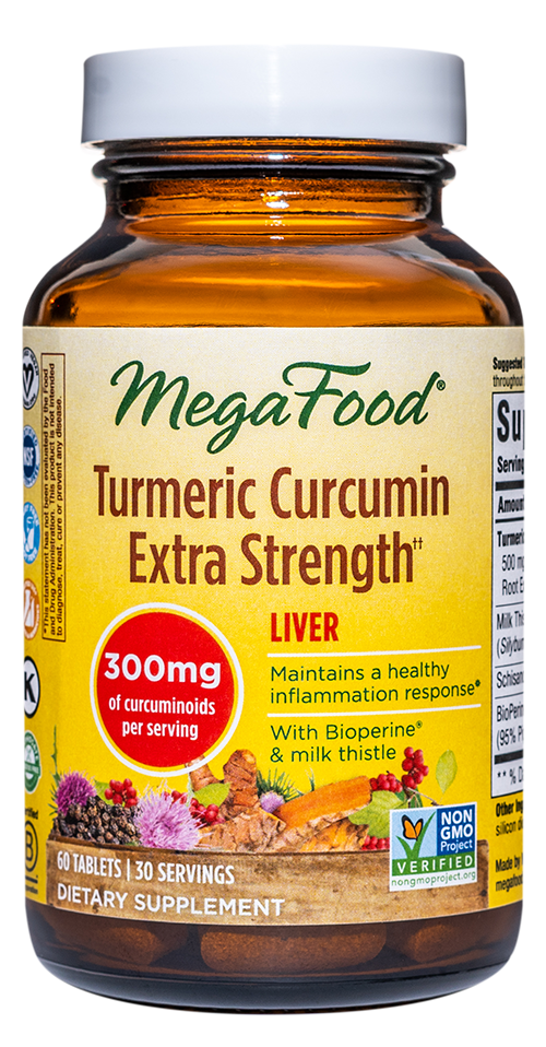MegaFood Turmeric Curcumin Extra Strength† - Liver