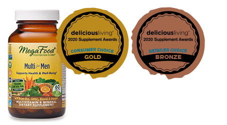 Multi for Women Delicious Living supplement awards