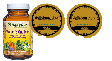 Women’s One Daily has taken home the gold in the Multivitamin category for both Consumer Choice and Retailer Choice for the Delicious Living award