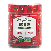 MegaFood B12 Energy Cranberry Gummy