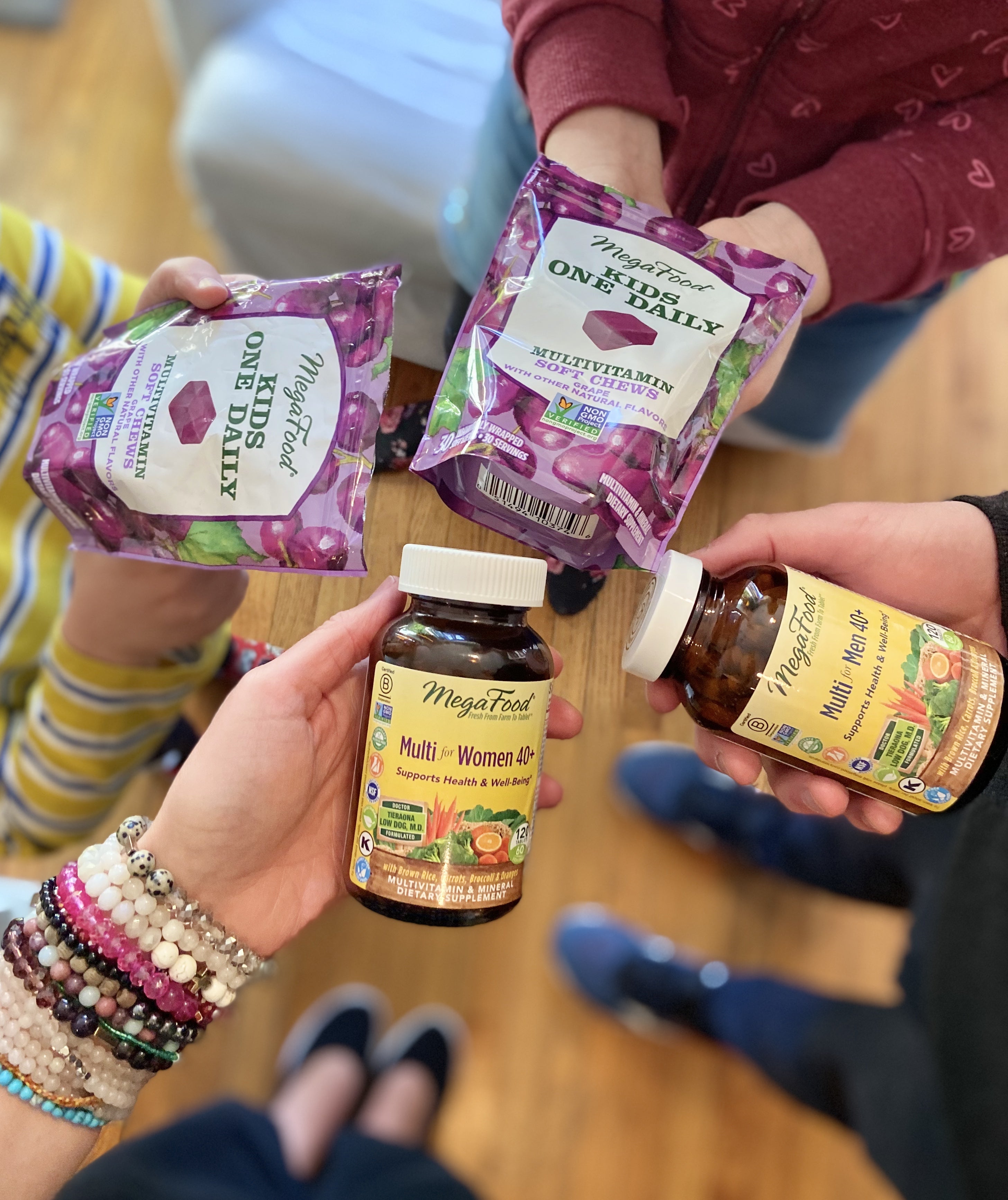 MegaFood multivitamins for the whole family
