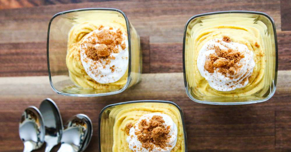 PUMPKIN COCONUT TURMERIC MOUSSE, FEATURING DAILY TURMERIC